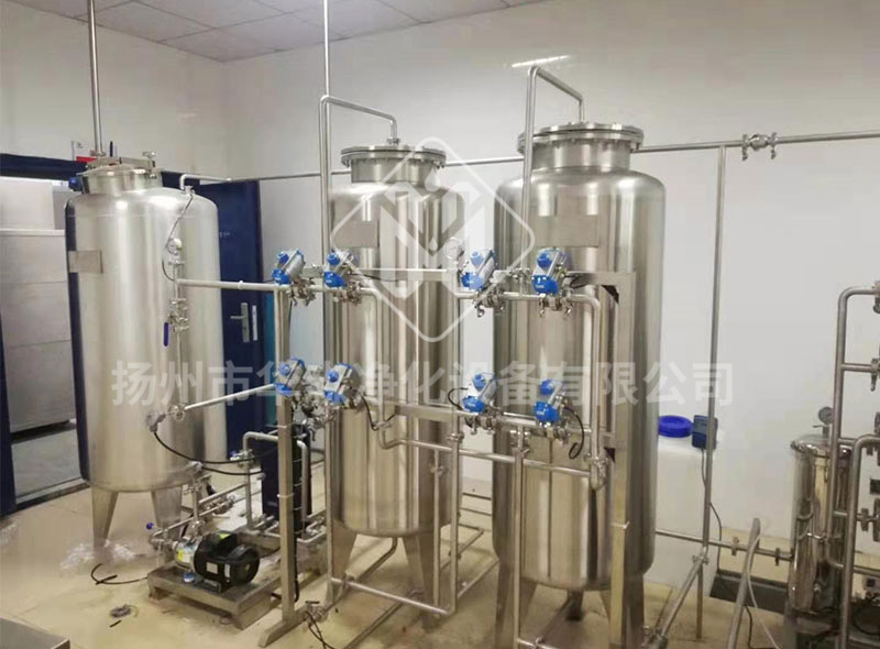 安徽藥廠(chǎng)全自動(dòng)1噸二級(jí)反滲透，配遠(yuǎn)程控制系統(tǒng)